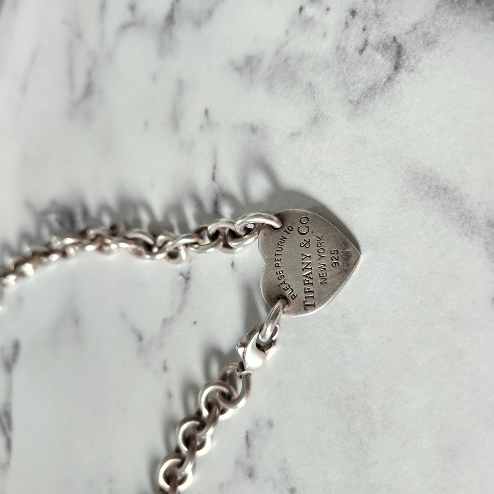 Tiffany & Co. Silver Heart Tag - Picture 4 of 5